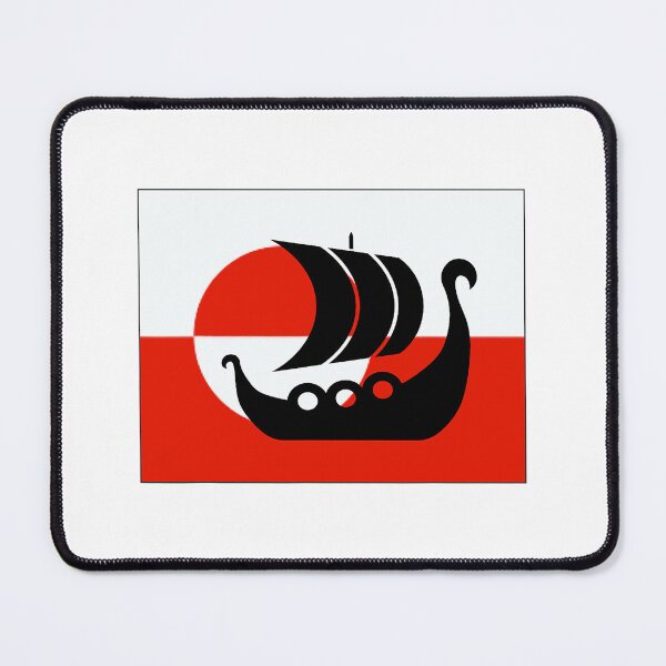 Item preview, Denmark Greenland Flag Historical Symbol designed and sold by nryum.