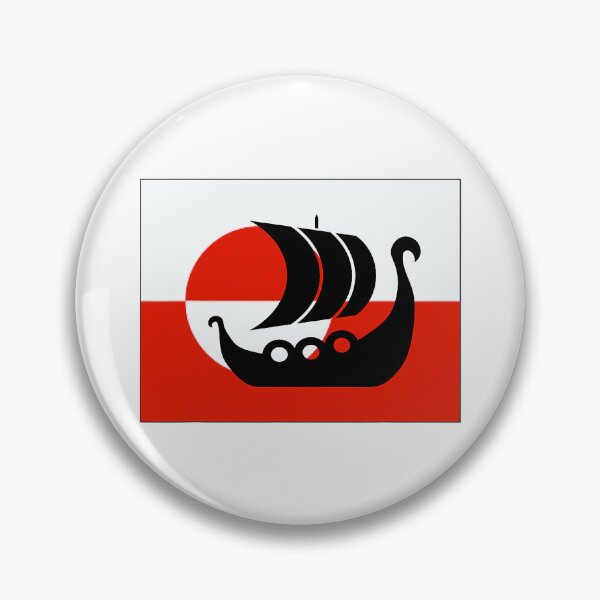 Item preview, Denmark Greenland Flag Historical Symbol designed and sold by nryum.