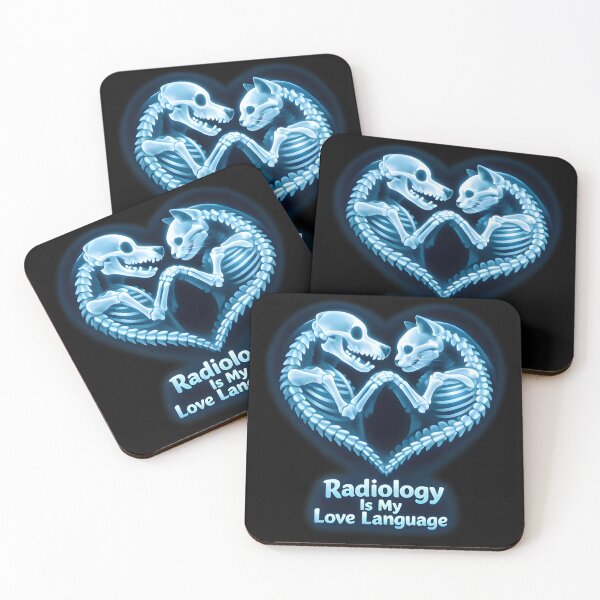 Item preview, Radiology Is My Love Language – Veterinary X-Ray Valentine designed and sold by Bettybee00.