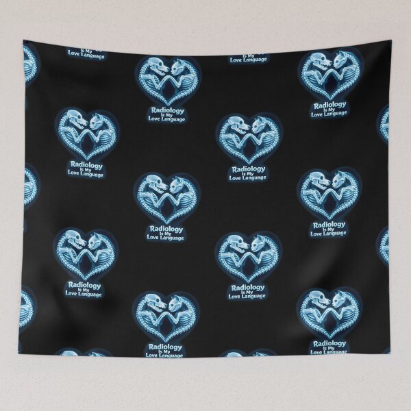 Item preview, Radiology Is My Love Language – Veterinary X-Ray Valentine designed and sold by Bettybee00.