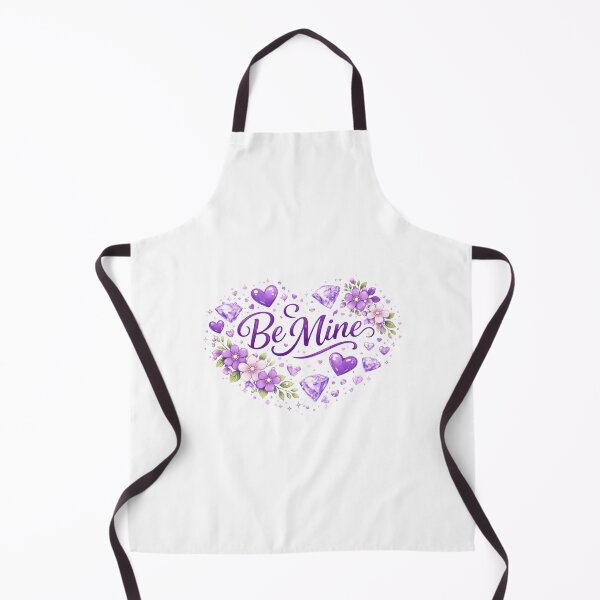 Item preview, Be Mine Heart with Violets and Diamonds designed and sold by Leap29 Designs.