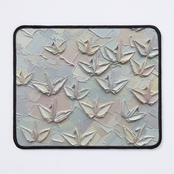 Item preview, Impasto-Style Digital Art: Senbazuru Prayer Layers designed and sold by EEpression.