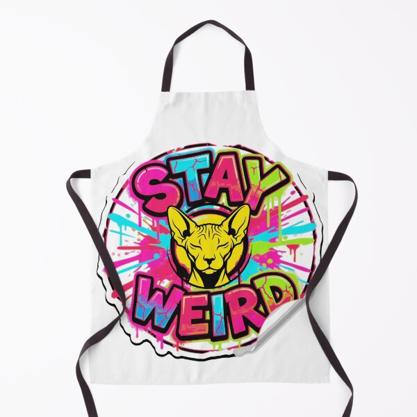 Item preview, sphinx cat stay weird designed and sold by YasminTaha.