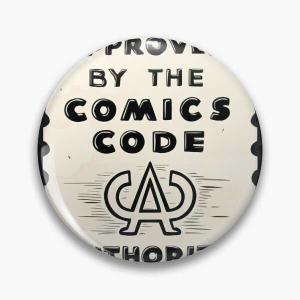 Item preview, Approved By The Comics Code Authority designed and sold by SarahTPYDesigs.
