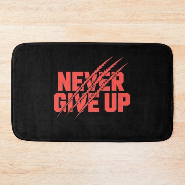 Item preview, Never Give Up – Fierce Motivation with Claw Marks designed and sold by vvcreativedesigns.
