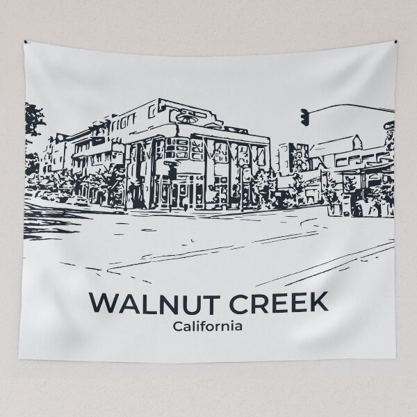 Item preview, Walnut Creek – California designed and sold by Lakeric Cityscapes.