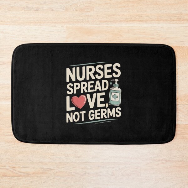 Item preview, Spread Love Not Germs designed and sold by Vintage Shapes.