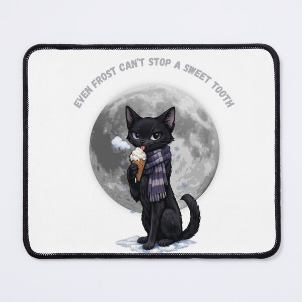 Item preview, Even Frost Can’t Stop a Sweet Tooth designed and sold by Lavender-Kitty.