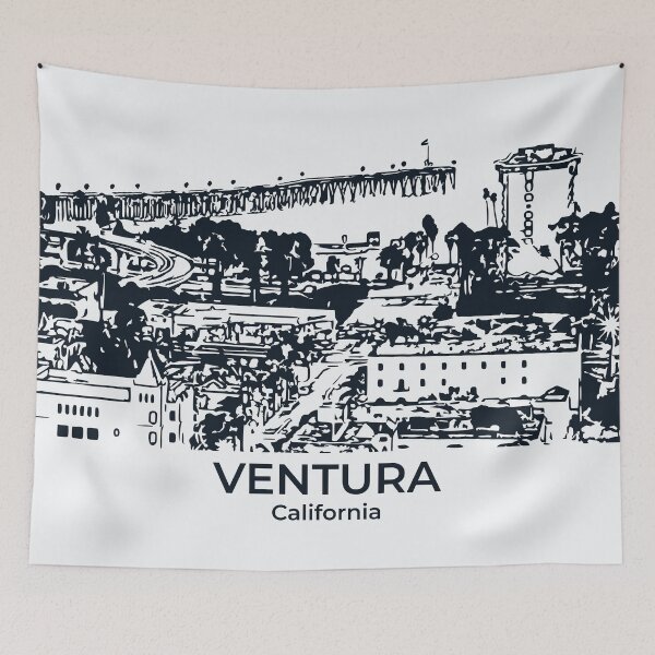 Item preview, Ventura – California designed and sold by Lakeric Cityscapes.