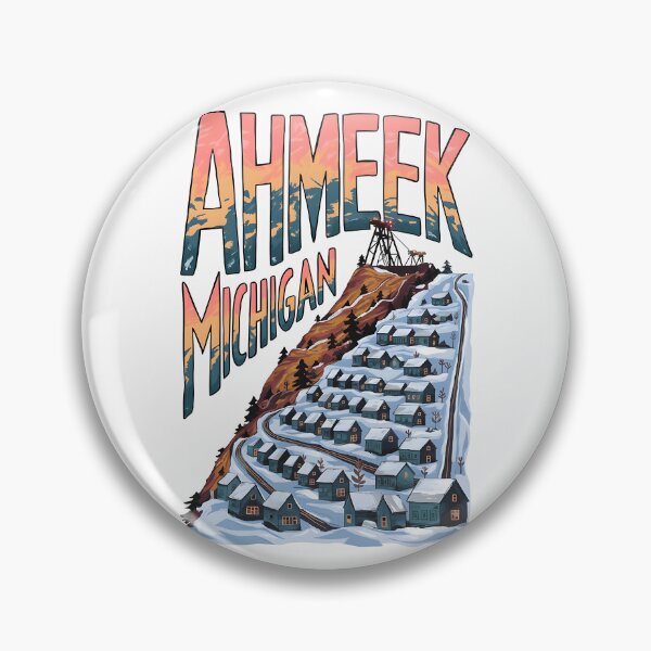 Artikelvorschau, Ahmeek, Michigan, Ahmeek MI, Ahmeek Michigan entworfen und verkauft von MoMidoStore.
