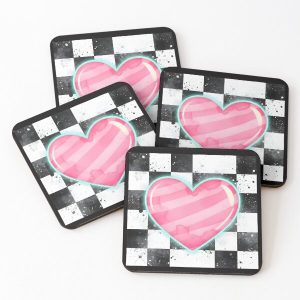 Item preview, Retro Valentines Day Heart, Retro Checkered Valentines, Valentines Day Design, Coquette Valentine designed and sold by DesignDenDo ⭐⭐⭐⭐⭐.