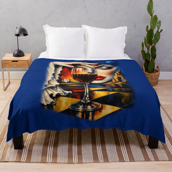 Item preview, Wine and Woman surreal art deco designed and sold by Natart1004.