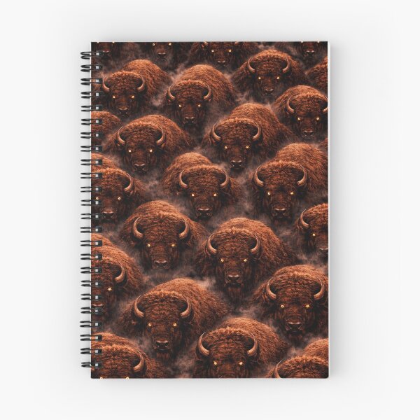 Item preview, The Watchful Herd Bison designed and sold by It's Heritage Hoss.
