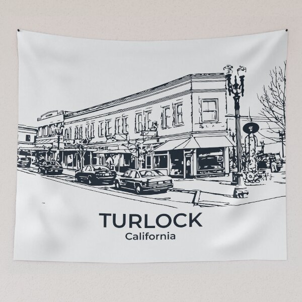 Item preview, Turlock – California designed and sold by Lakeric Cityscapes.