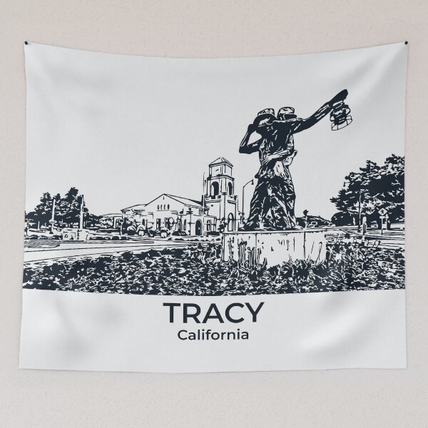 Item preview, Tracy – California designed and sold by Lakeric Cityscapes.