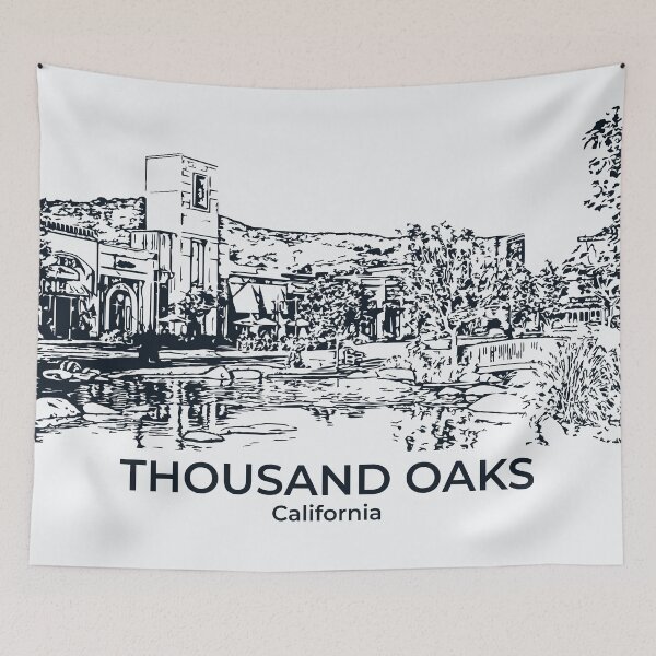 Item preview, Thousand Oaks – California designed and sold by Lakeric Cityscapes.