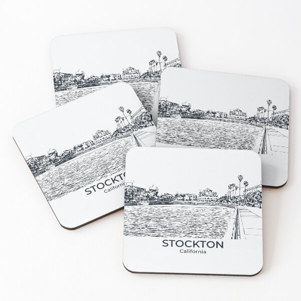 Item preview, Stockton – California designed and sold by Lakeric Cityscapes.