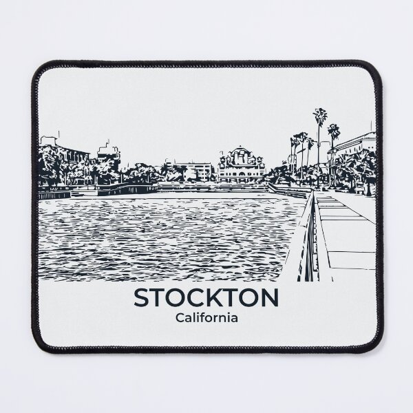 Item preview, Stockton – California designed and sold by Lakeric Cityscapes.
