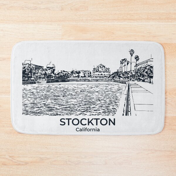 Item preview, Stockton – California designed and sold by Lakeric Cityscapes.