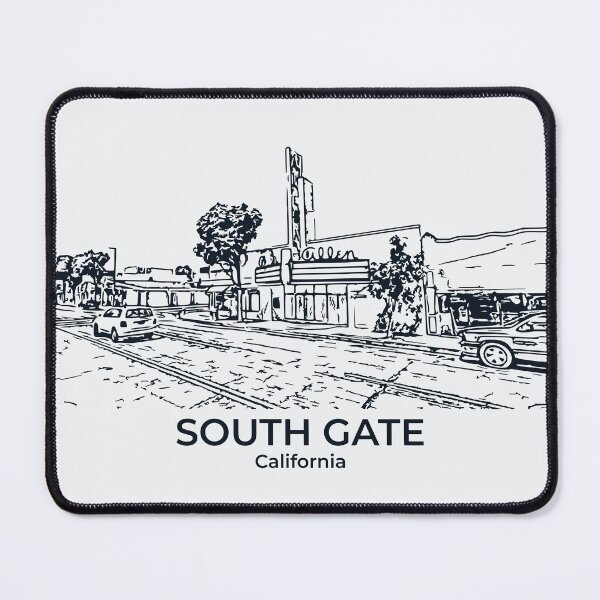 Item preview, South Gate - California designed and sold by Lakeric Cityscapes.