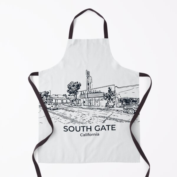 Item preview, South Gate - California designed and sold by Lakeric Cityscapes.