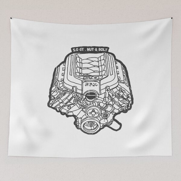 Item preview, Ford Mustang GT 5.0 V8 Engine designed and sold by Design by Twain.