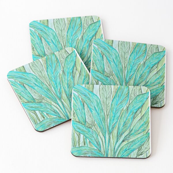 Item preview, Tropical Florals Watercolor Painting designed and sold by SqueakySketches.