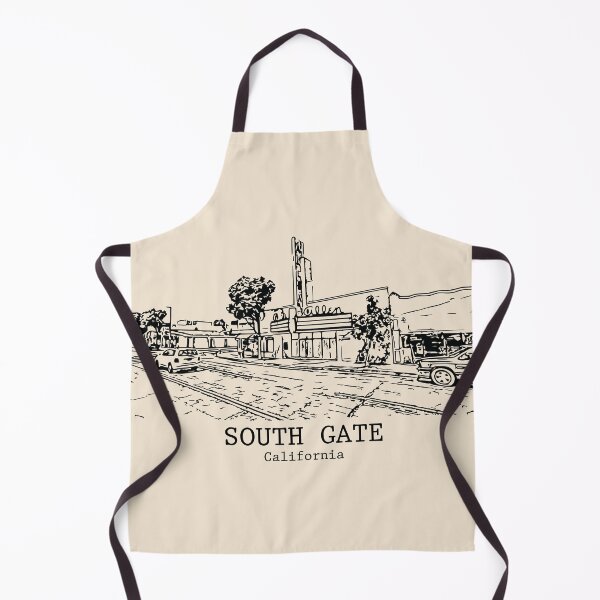 Item preview, South Gate - California designed and sold by Lakeric Cityscapes.