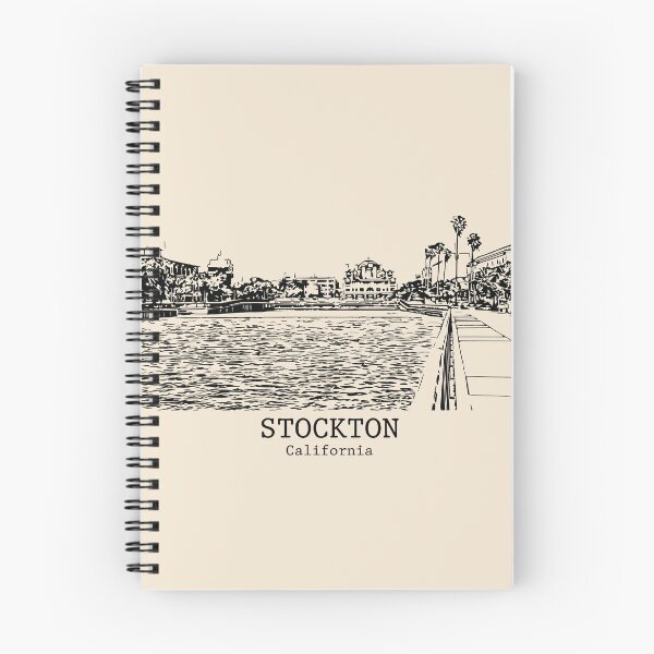 Item preview, Stockton – California designed and sold by Lakeric Cityscapes.