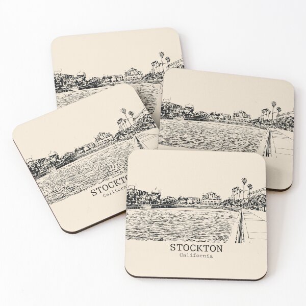 Item preview, Stockton – California designed and sold by Lakeric Cityscapes.