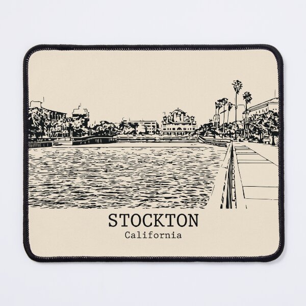Item preview, Stockton – California designed and sold by Lakeric Cityscapes.