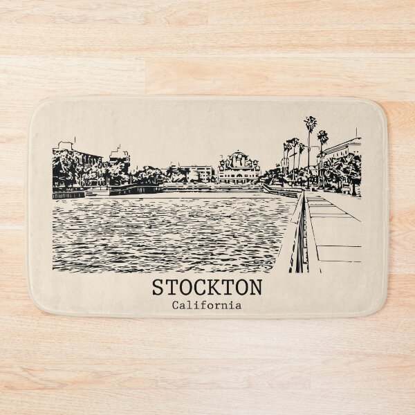Item preview, Stockton – California designed and sold by Lakeric Cityscapes.
