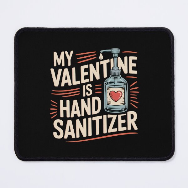 Item preview, My Valentine Is Hand Sanitizer designed and sold by Vintage Shapes.