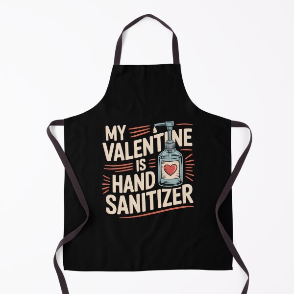 Item preview, My Valentine Is Hand Sanitizer designed and sold by Vintage Shapes.
