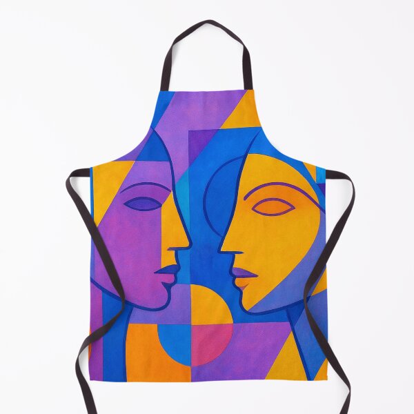 Item preview, Geometry meets colorful faces designed and sold by Sigtrix.