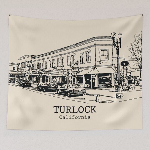 Item preview, Turlock – California designed and sold by Lakeric Cityscapes.