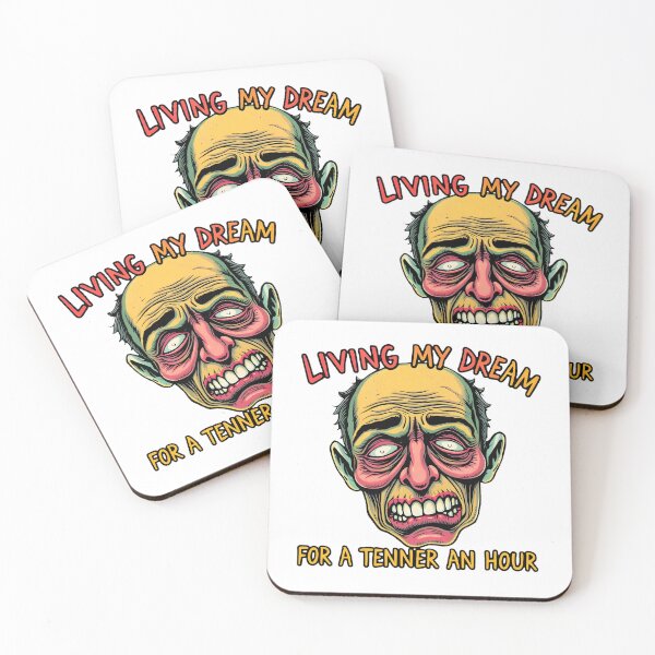 Item preview, Living My Dream for a Tenner An Hour designed and sold by shelteredinside.