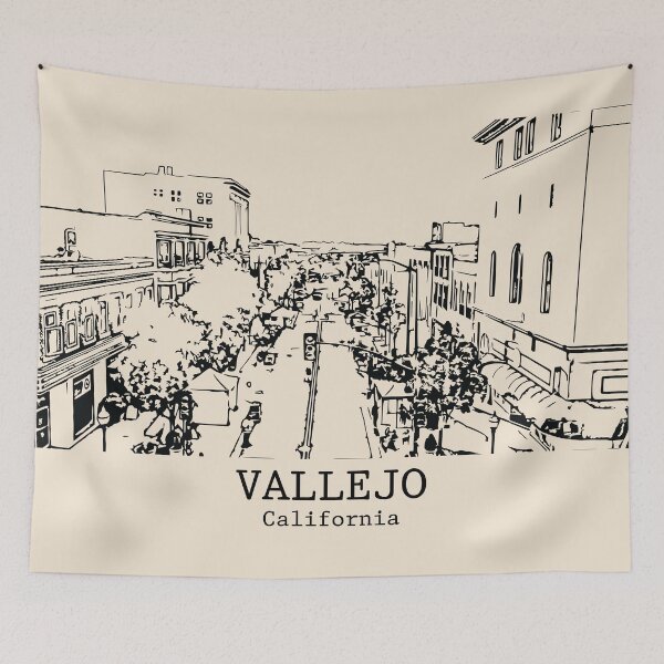 Item preview, Vallejo – California designed and sold by Lakeric Cityscapes.