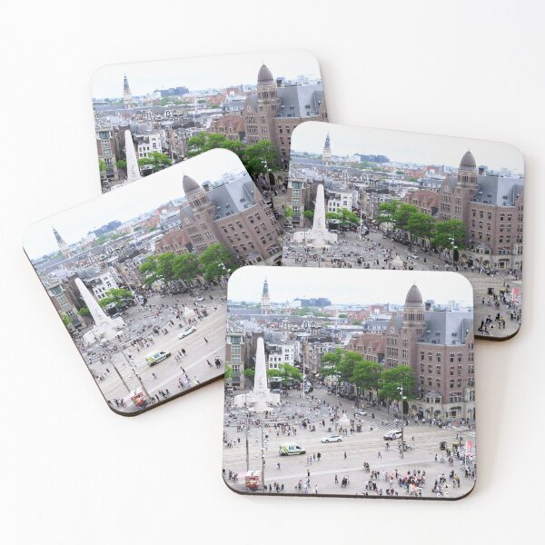Item preview, Amsterdam, Dam square from above designed and sold by Amsterdam-Pan.