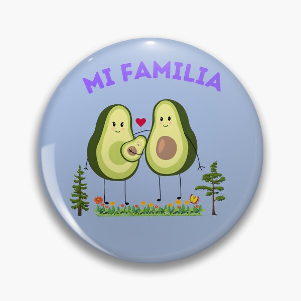 Item preview, Mi familia mama and Papa avocados holding the baby  designed and sold by naramos2.