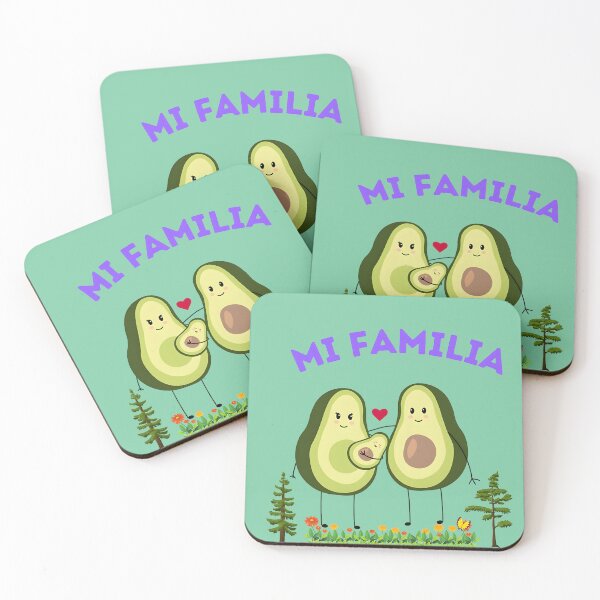 Item preview, Mi familia mama and Papa avocados holding the baby  designed and sold by naramos2.