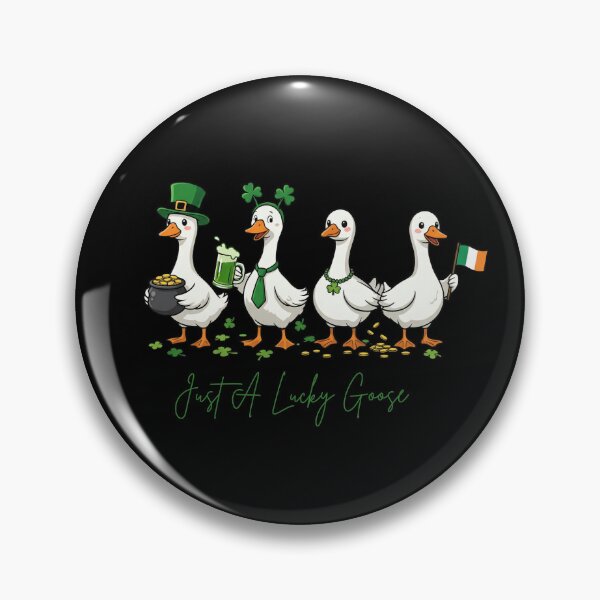 Item preview, Just A Lucky Goose Irish Goose Shenanigan St Patricks  designed and sold by w66aboo.