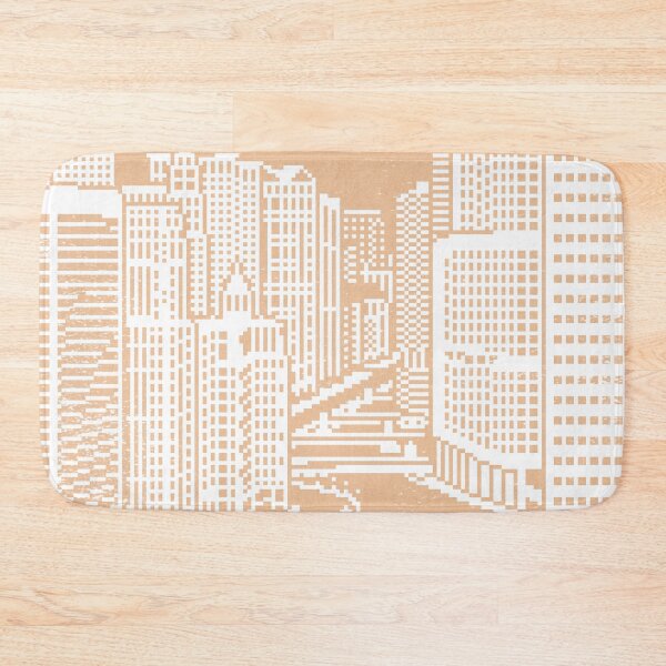 Item preview, Chicago River Pixel Art - Melon designed and sold by Irene Estelle.