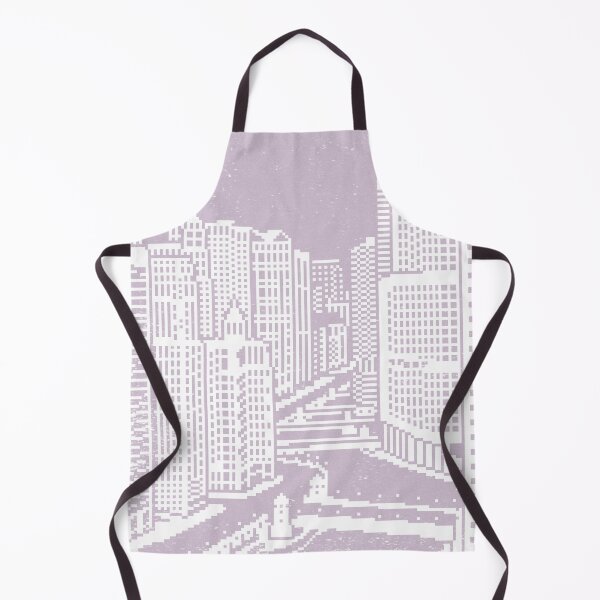 Item preview, Chicago River Pixel Art - Dust designed and sold by Irene Estelle.