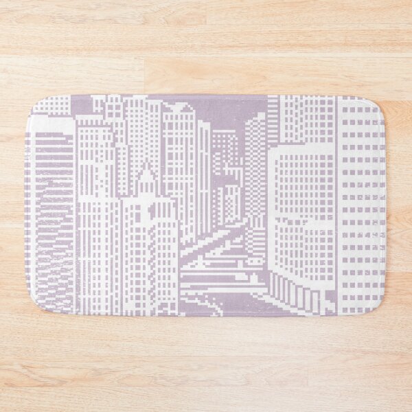 Item preview, Chicago River Pixel Art - Dust designed and sold by Irene Estelle.