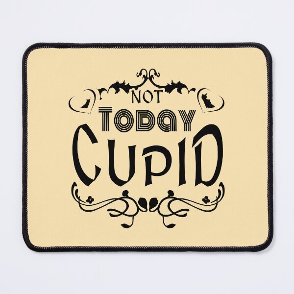 Item preview, Not Today Cupid Christian Valentine Humor Bible Love 1 Corinthians 13 | black designed and sold by ZechJohnRB.