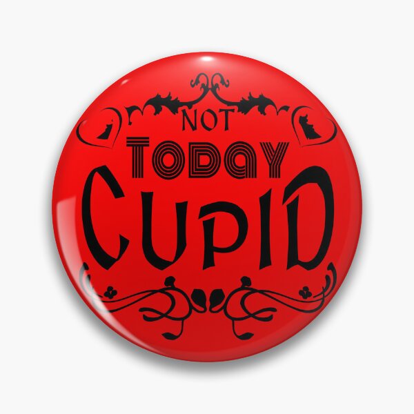 Item preview, Not Today Cupid Christian Valentine Humor Bible Love 1 Corinthians 13 | black designed and sold by ZechJohnRB.