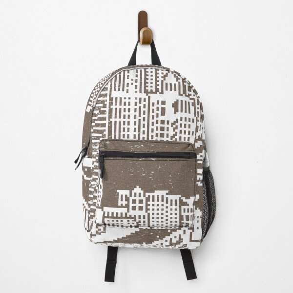 Item preview, Chicago River Pixel Art - Earth + Snow designed and sold by Irene Estelle.