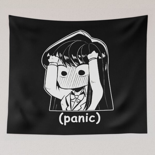 Item preview, Manga Panic Chibi Komi San Meme designed and sold by AmandasHastie.