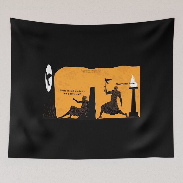Item preview,  Its' All Plato'S Cave designed and sold by AmandasHastie.